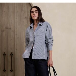 NWT Banana Republic Oversized Cotton Shirt